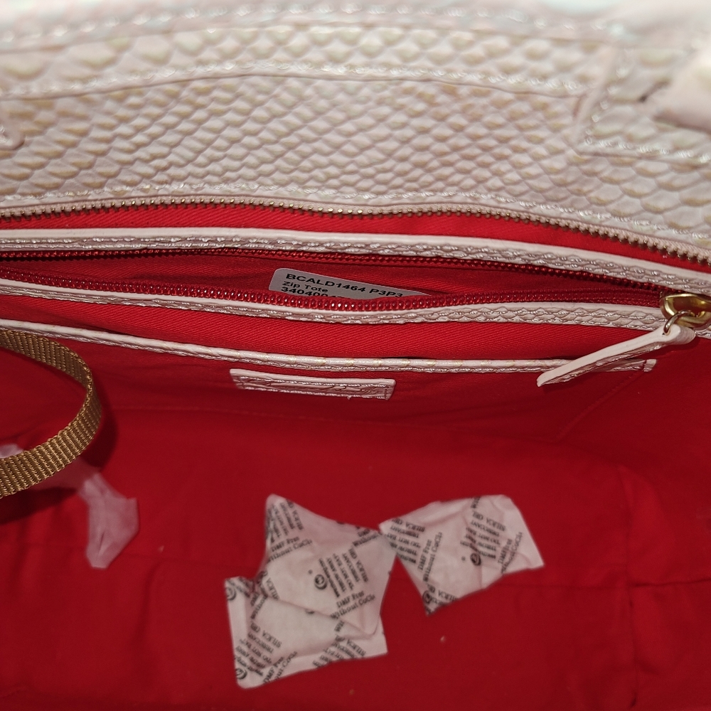 ⭐LAST ONE Dooney & Bourke metal blush leather tote - Picture 7 of 9